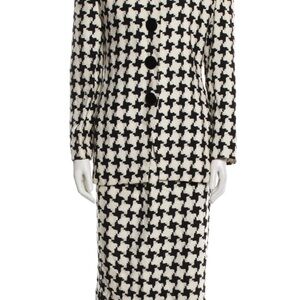 Dior Black and White Skirt Set